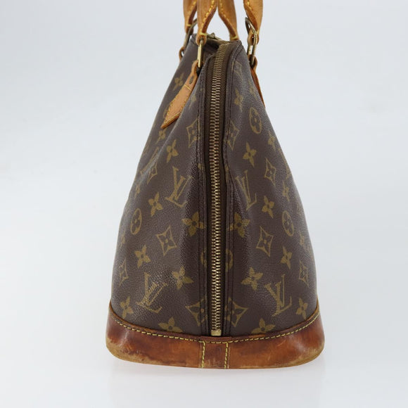 LOUIS VUITTON Monogram Alma Hand Bag M51130 LV Auth gh1306