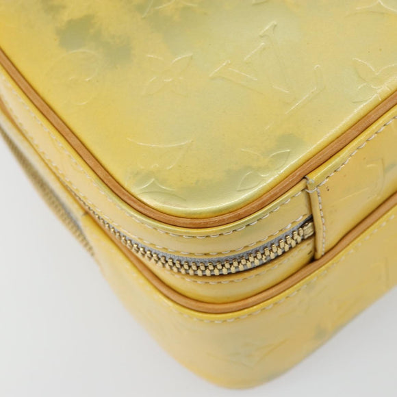 LOUIS VUITTON Monogram Vernis Marley Backpack Gris M91038 LV Auth gh1307