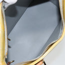 LOUIS VUITTON Monogram Vernis Houston Hand Bag Beige M91004 LV Auth gh1308-11