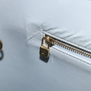 LOUIS VUITTON Monogram Vernis Houston Hand Bag Beige M91004 LV Auth gh1308-23