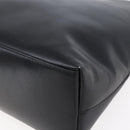 GUCCI Bamboo Shoulder Bag Leather Black Gold 001 3007 Auth gh1309-10