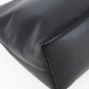 GUCCI Bamboo Shoulder Bag Leather Black Gold 001 3007 Auth gh1309-11