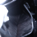 GUCCI Bamboo Shoulder Bag Leather Black Gold 001 3007 Auth gh1309-20