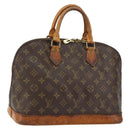 LOUIS VUITTON Monogram Alma Hand Bag M51130 LV Auth gh1312-1