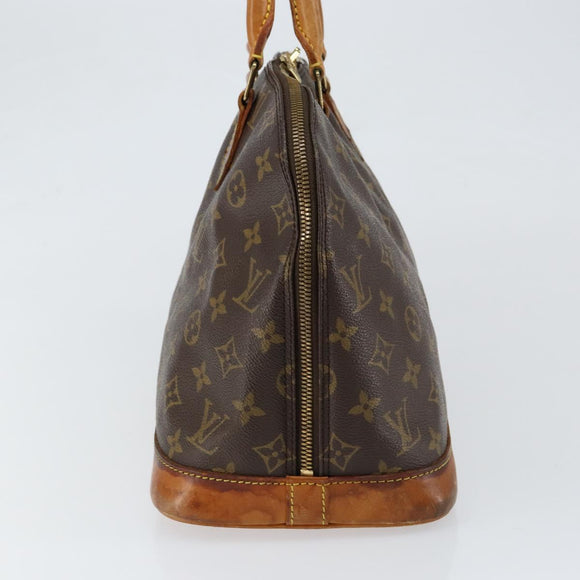LOUIS VUITTON Monogram Alma Hand Bag M51130 LV Auth gh1312