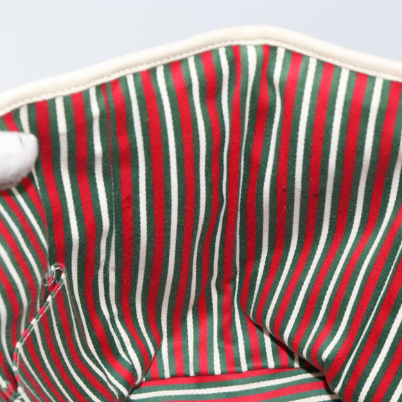 GUCCI GG Canvas Newbrit Tote Bag Beige Gold 169946 Auth gh1314