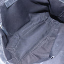 GUCCI GG Canvas Abbey Tote Bag Black Gold 211983 Auth gh1315-11