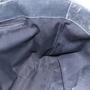 GUCCI GG Canvas Abbey Tote Bag Black Gold 211983 Auth gh1315-19