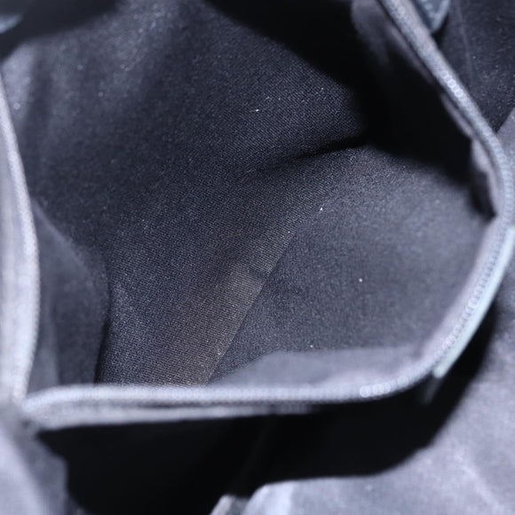 GUCCI GG Canvas Abbey Tote Bag Black Gold 211983 Auth gh1315