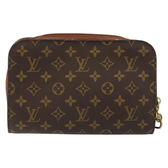 LOUIS VUITTON Monogram Orsay Clutch Bag M51790 LV Auth gh1318