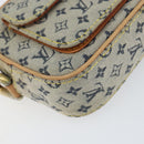 LOUIS VUITTON Monogram Mini Juliet MM Shoulder Bag Blue M92004 LV Auth gh1319-14