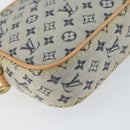 LOUIS VUITTON Monogram Mini Juliet MM Shoulder Bag Blue M92004 LV Auth gh1319-16