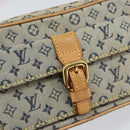 LOUIS VUITTON Monogram Mini Juliet MM Shoulder Bag Blue M92004 LV Auth gh1319-17