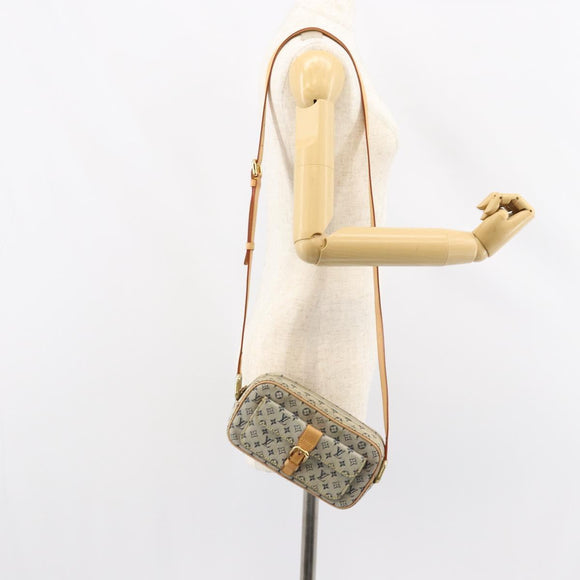 LOUIS VUITTON Monogram Mini Juliet MM Shoulder Bag Blue M92004 LV Auth gh1319