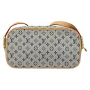 LOUIS VUITTON Monogram Mini Juliet MM Shoulder Bag Blue M92004 LV Auth gh1319-2
