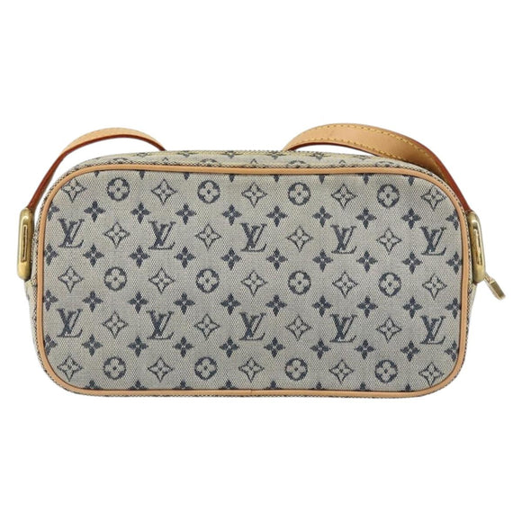 LOUIS VUITTON Monogram Mini Juliet MM Shoulder Bag Blue M92004 LV Auth gh1319