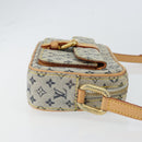LOUIS VUITTON Monogram Mini Juliet MM Shoulder Bag Blue M92004 LV Auth gh1319-3