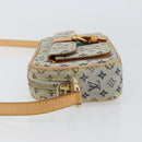 LOUIS VUITTON Monogram Mini Juliet MM Shoulder Bag Blue M92004 LV Auth gh1319-4