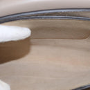 Chloe Fay Shoulder Bag Suede Leather Beige Gold Auth gh1321-11