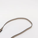 Chloe Fay Shoulder Bag Suede Leather Beige Gold Auth gh1321-8