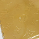 LOUIS VUITTON Monogram Vernis Lexington Pouch Beige M91010 LV Auth gh1322-10