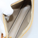 LOUIS VUITTON Monogram Vernis Lexington Pouch Beige M91010 LV Auth gh1322-11