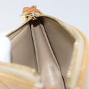 LOUIS VUITTON Monogram Vernis Lexington Pouch Beige M91010 LV Auth gh1322-19