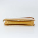 LOUIS VUITTON Monogram Vernis Lexington Pouch Beige M91010 LV Auth gh1322-5