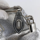 LOUIS VUITTON Suhari Lockit PM Hand Bag Silver M95541 LV Auth gh1323-9