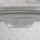 LOUIS VUITTON Suhari Lockit PM Hand Bag Silver M95541 LV Auth gh1323-21