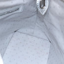 LOUIS VUITTON Suhari Lockit PM Hand Bag Silver M95541 LV Auth gh1323-23