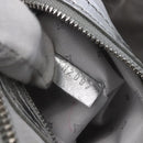 LOUIS VUITTON Suhari Lockit PM Hand Bag Silver M95541 LV Auth gh1323-12