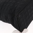 Christian Dior Canage Tote Bag Nylon Black Gold Auth gh1325-12