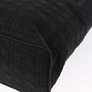Christian Dior Canage Tote Bag Nylon Black Gold Auth gh1325-13