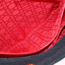 Christian Dior Canage Tote Bag Nylon Black Gold Auth gh1325-21