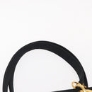 Christian Dior Canage Tote Bag Nylon Black Gold Auth gh1325-8