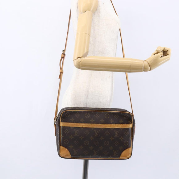 LOUIS VUITTON Monogram Trocadero 30 Shoulder Bag M51272 LV Auth gh1327