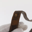 GUCCI GG Supreme Web Sherry Line Bag PVC Beige Gold 164 02 085 Auth gh1328-9