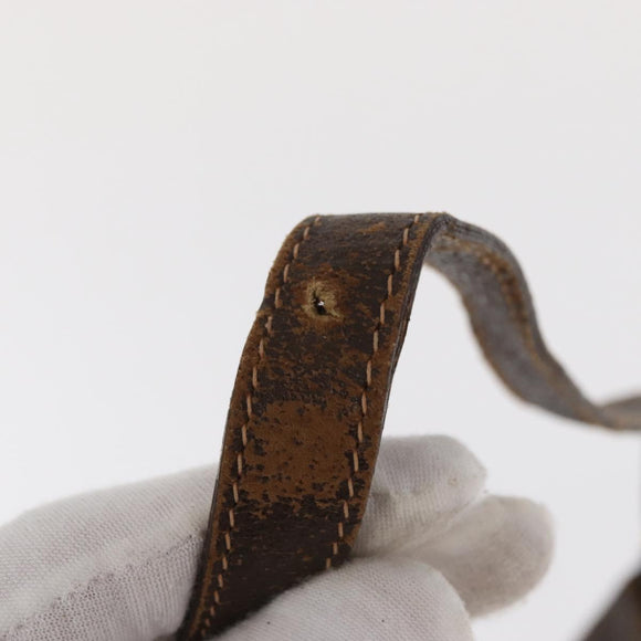 GUCCI GG Supreme Web Sherry Line Bag PVC Beige Gold 164 02 085 Auth gh1328