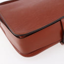 LOUIS VUITTON Epi Cartouchiere MM Shoulder Bag Brown M52243 LV Auth gh1330-17