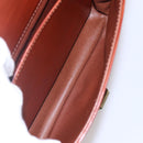 LOUIS VUITTON Epi Cartouchiere MM Shoulder Bag Brown M52243 LV Auth gh1330-23