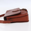 LOUIS VUITTON Epi Cartouchiere MM Shoulder Bag Brown M52243 LV Auth gh1330-3