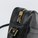 LOUIS VUITTON Epi Trocadero 27 Shoulder Bag Black M52312 LV Auth gh1331-10