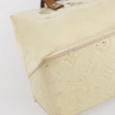 LOUIS VUITTON Monogram Vernis Reade PM Hand Bag Perle M91336 LV Auth gh1333-15