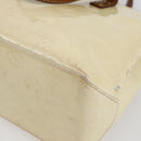 LOUIS VUITTON Monogram Vernis Reade PM Hand Bag Perle M91336 LV Auth gh1333-16