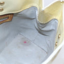 LOUIS VUITTON Monogram Vernis Reade PM Hand Bag Perle M91336 LV Auth gh1333-11