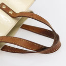 LOUIS VUITTON Monogram Vernis Reade PM Hand Bag Perle M91336 LV Auth gh1333-7