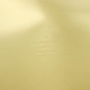 LOUIS VUITTON Monogram Vernis Spring Street Bag Lime Yellow M91068 Auth gh1336-19