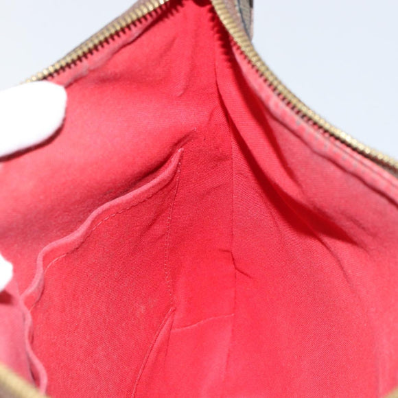 LOUIS VUITTON Damier Ebene Bloomsbury PM Shoulder Bag N42251 LV Auth gh1337