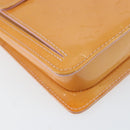 LOUIS VUITTON Monogram Vernis Motto Pouch Marshmallow Pink M91312 LV Auth gh1342-15